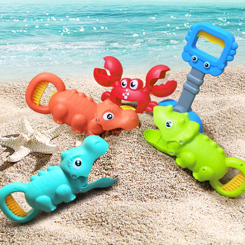 Dinosaur Figurine Set - Children's beach toy, lobster, dinosaur toy