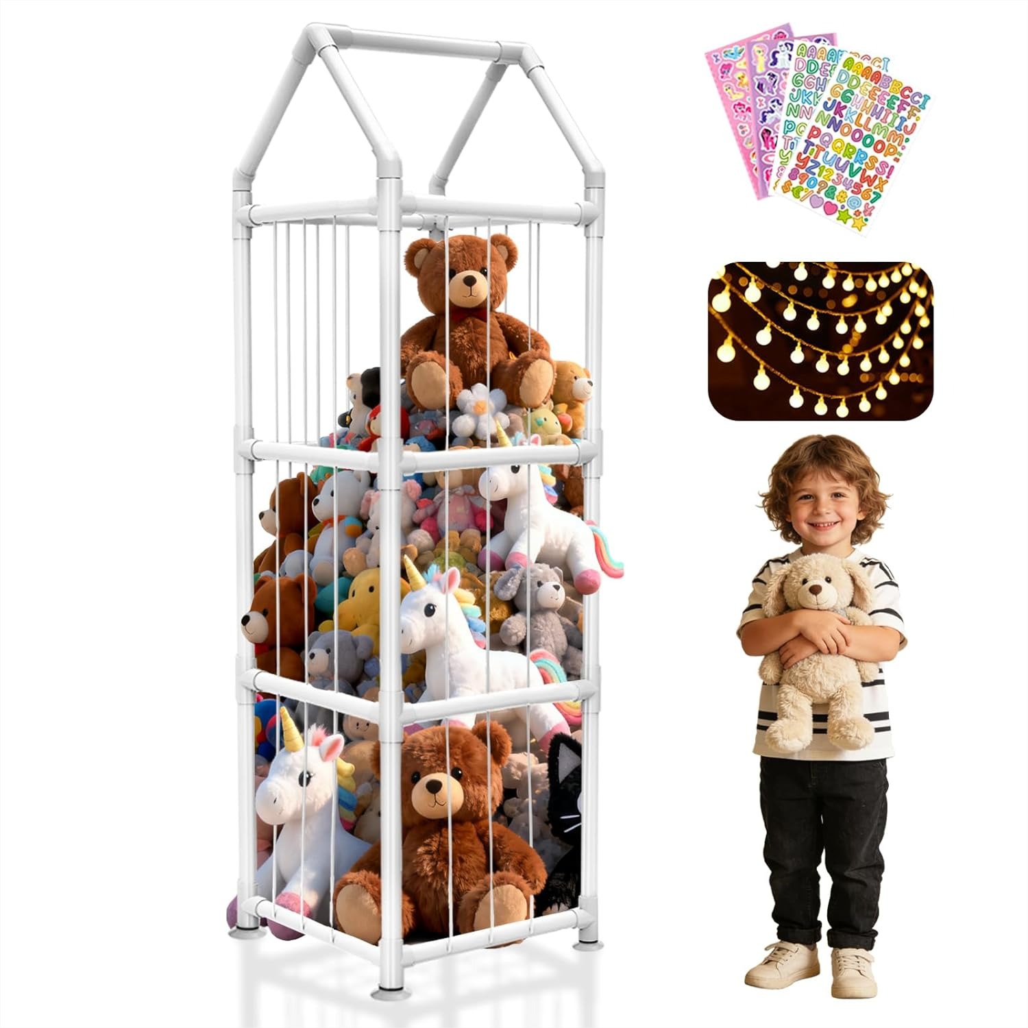 Kids & Toys Expo Saudi Arabia - Stuffed Animal Storage with Suction Cups,