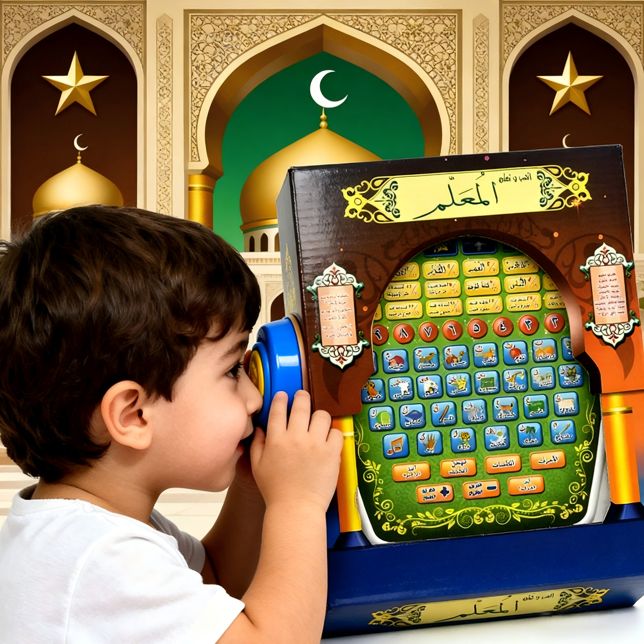 Kids Quran Toys - Muslim Arabic Learning Machine Islamic Tablet