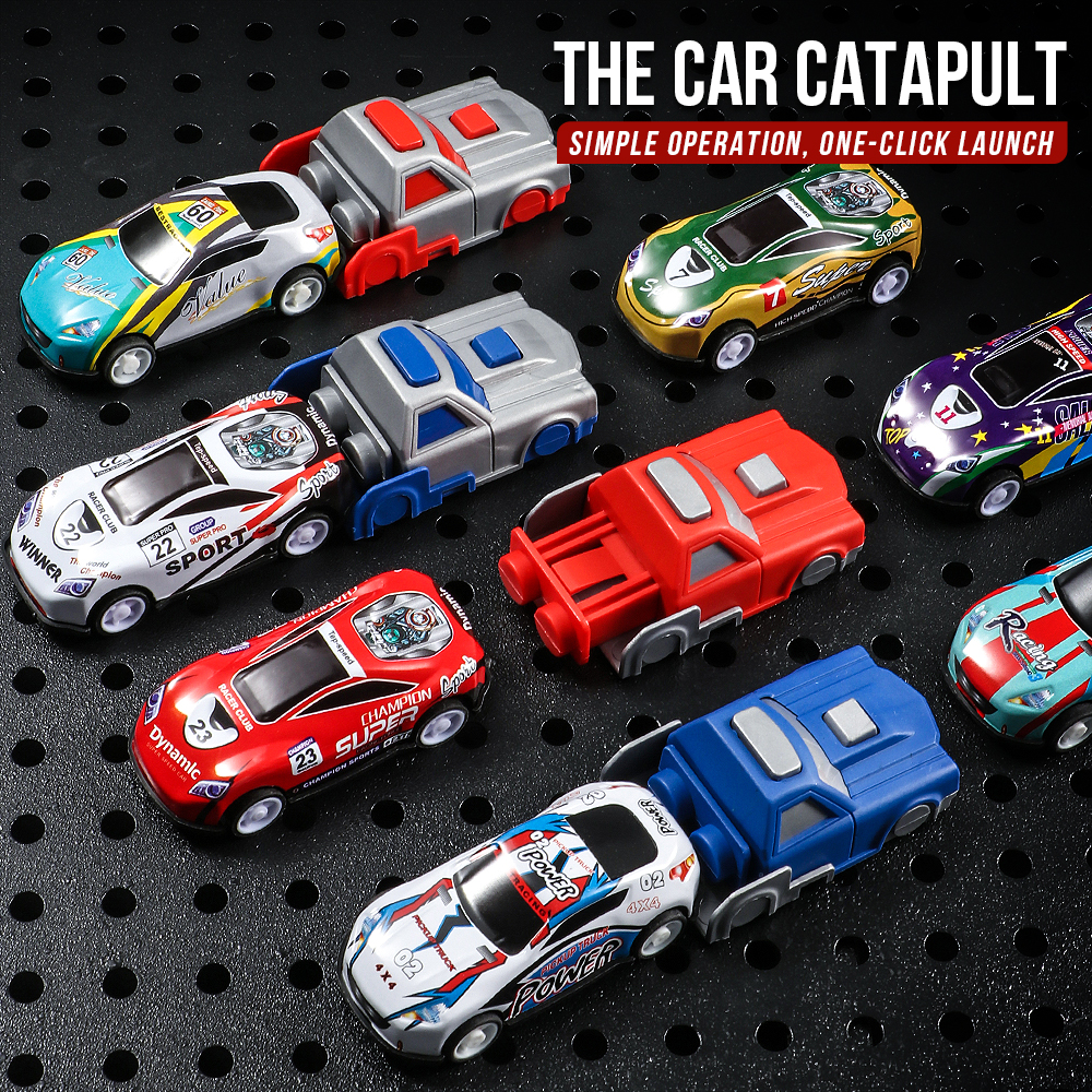 Catapult Launcher Toy - Multi track racing car - sliding