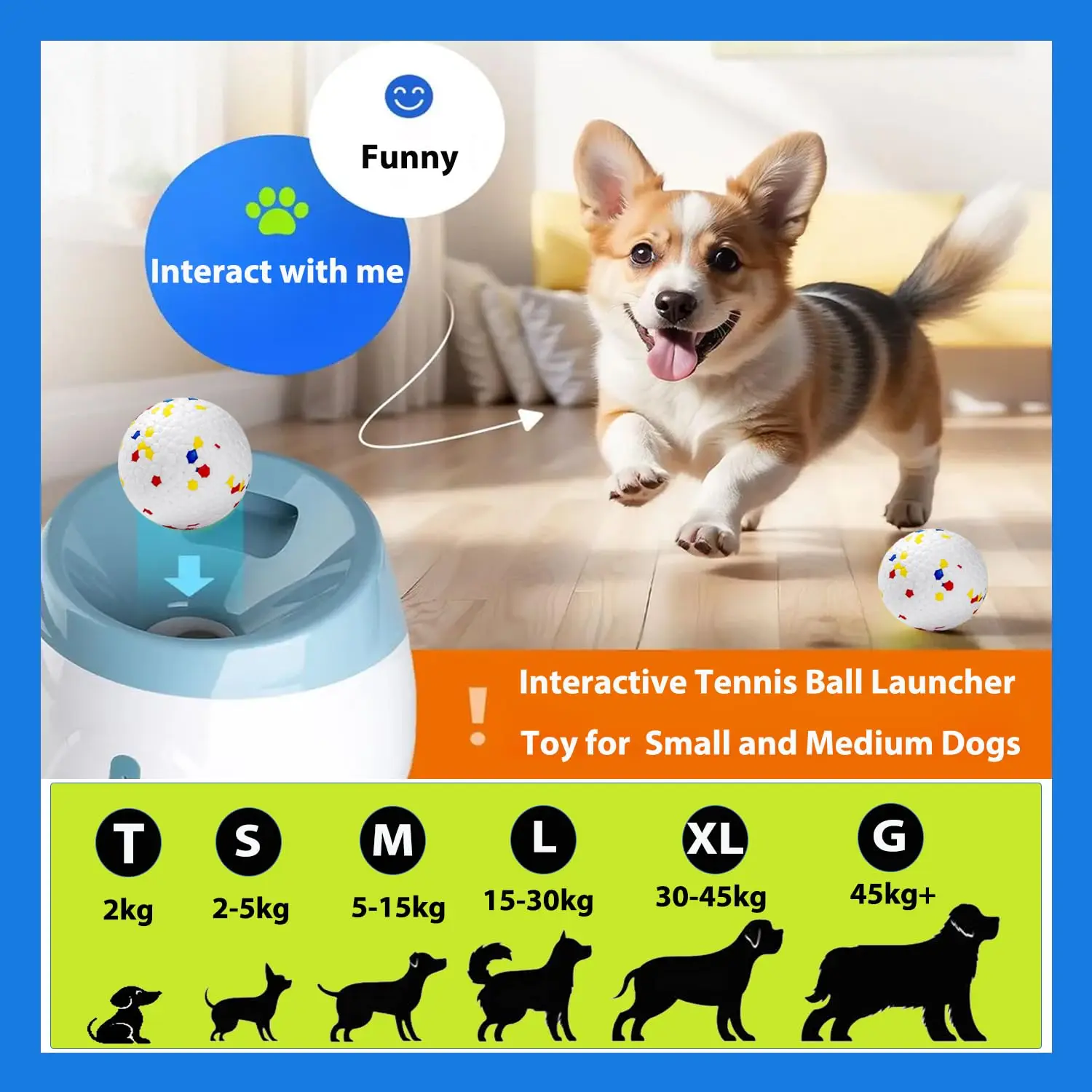 Dog Tennis Ball Launcher Dogs  - Catapult Launcher Toy บทวิจารณ์และราคา
