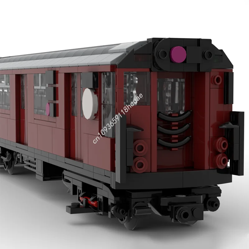 994PCS MOC City NYC Subway R33 - Kids Toys Nyc บทวิจารณ์และราคา