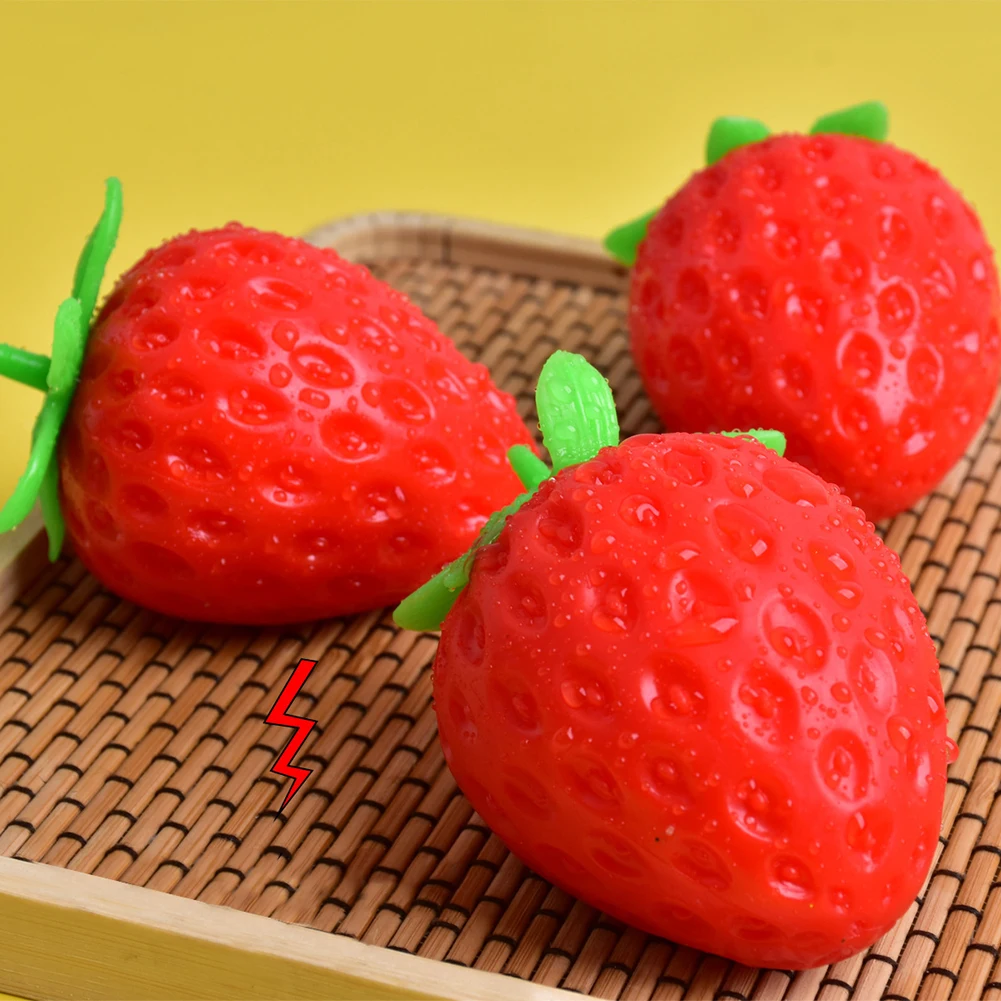 Life-Like Strawberry Squishy S - Kids Toys Cars บทวิจารณ์และราคา