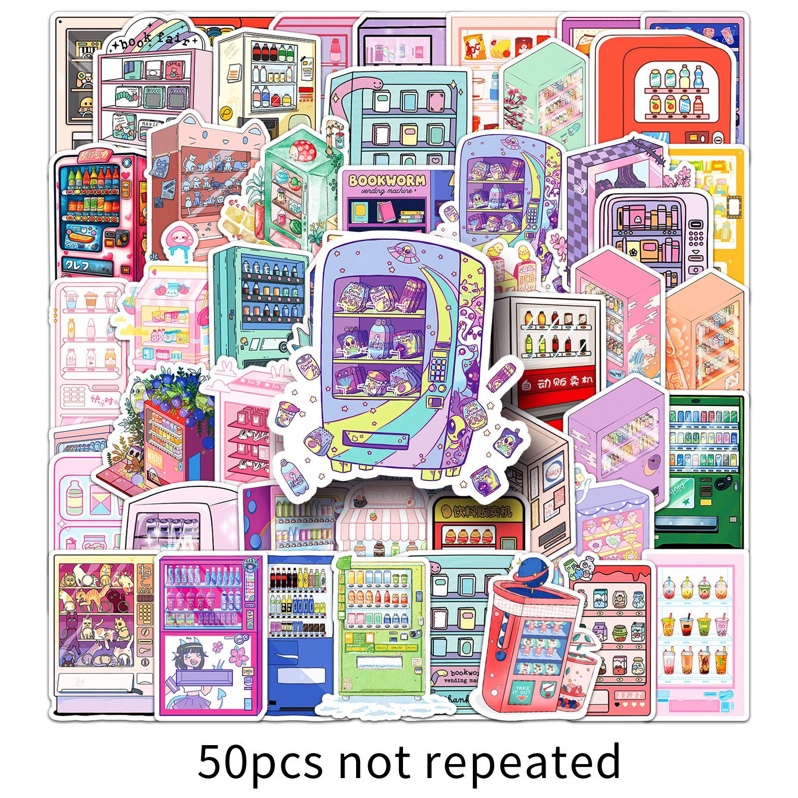 50Pcs vending machine graffiti - Kids Toys Vending Machine บทวิจารณ์และราคา