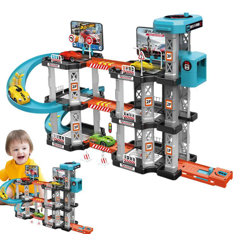 Racing Rail Car Toys Children  - Catapult Launcher Toy บทวิจารณ์และราคา