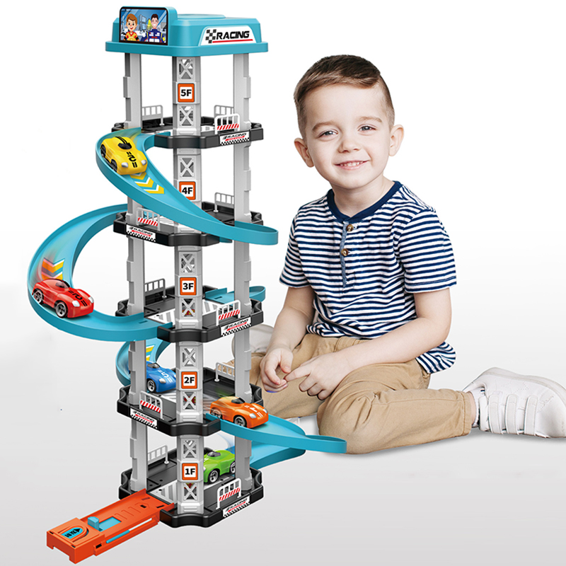 Racing Rail Car Toys Children  - Catapult Launcher Toy บทวิจารณ์และราคา