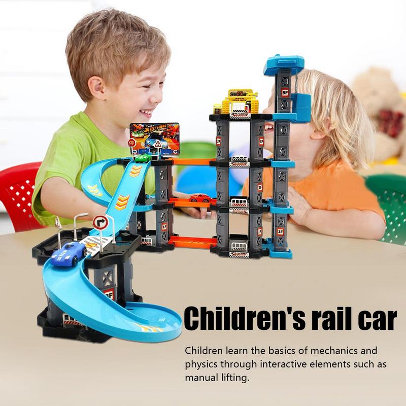 Racing Rail Car Toys Children  - Catapult Launcher Toy บทวิจารณ์และราคา
