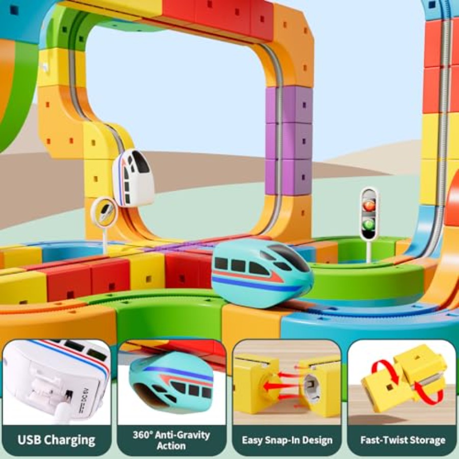 Electric train set for kids 3- - Kids' Toy บทวิจารณ์และราคา