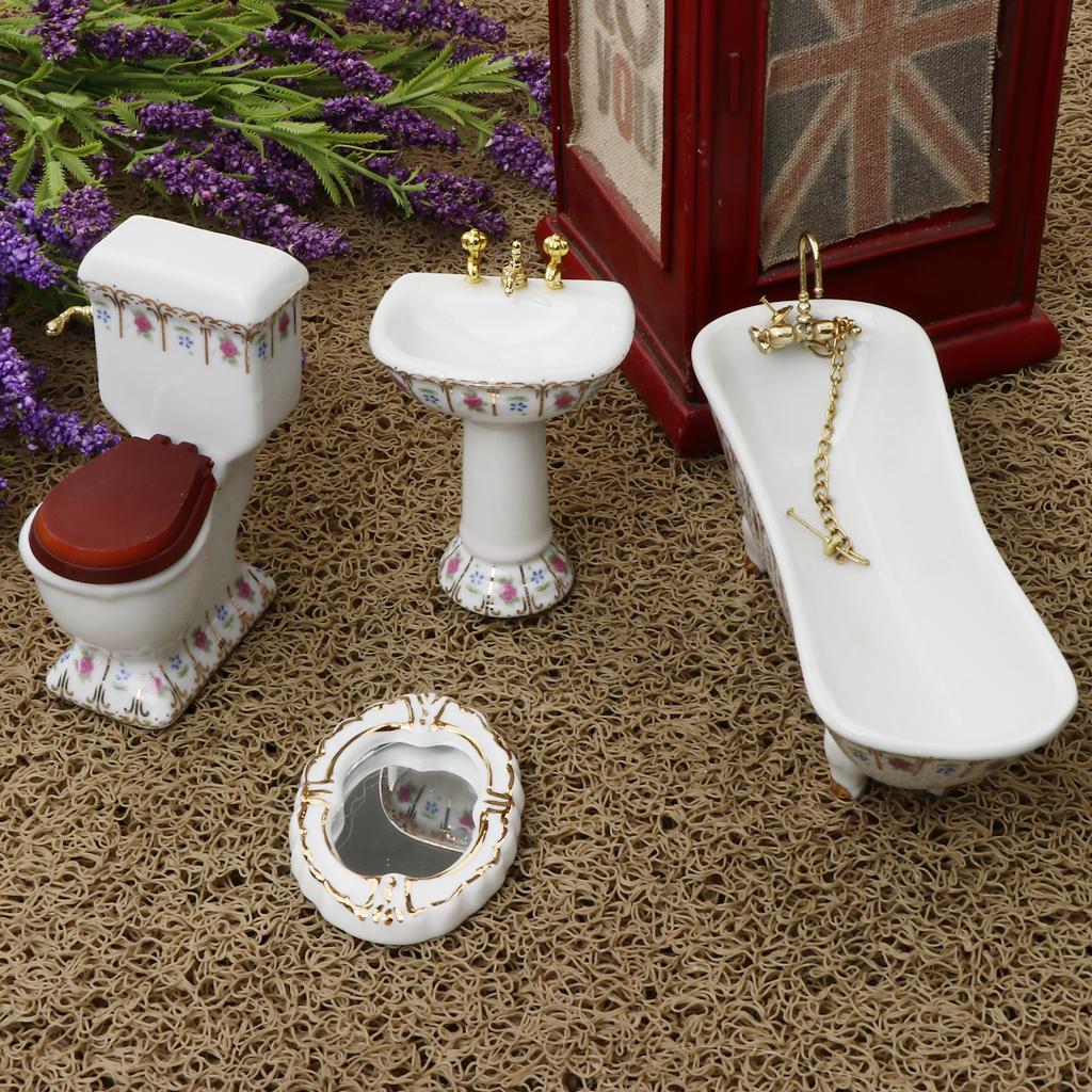 Dollhouse Bathroom Accessories - Kids Toys In Store บทวิจารณ์และราคา