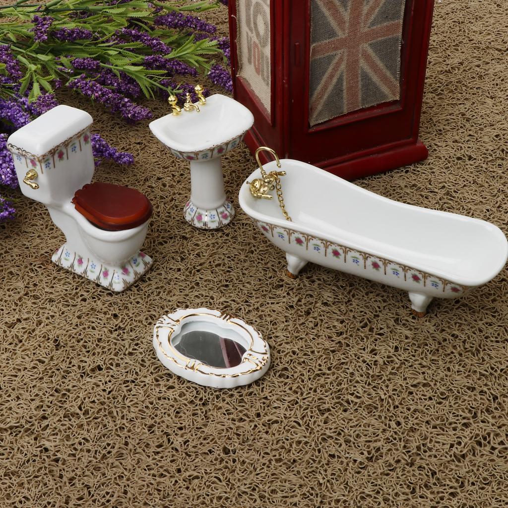 Dollhouse Bathroom Accessories - Kids Toys In Store บทวิจารณ์และราคา