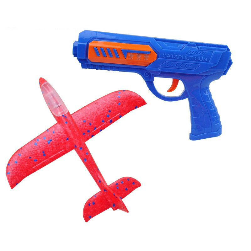 Kids 24 or 34 cm Foam Plane La - Catapult Launcher Toy บทวิจารณ์และราคา