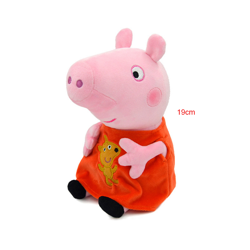 Genuine 19cm Peppa Pig Plush T - Dinosaur Figurine Set บทวิจารณ์และราคา