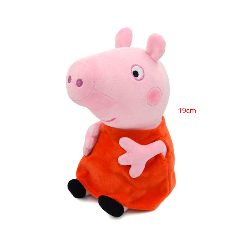 Genuine 19cm Peppa Pig Plush T - Dinosaur Figurine Set บทวิจารณ์และราคา