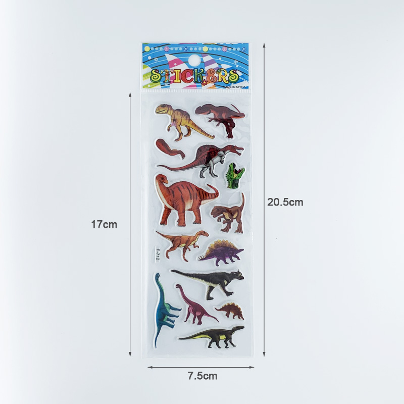 12 Sheets/Set Dinosaur Series  - Dinosaur Figurine Set บทวิจารณ์และราคา