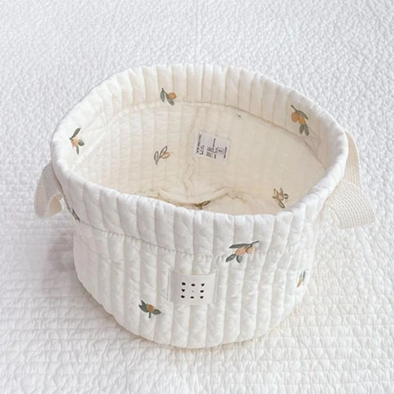 Cute Bear Embroidery Diaper Ba - Kids Toys Basket บทวิจารณ์และราคา