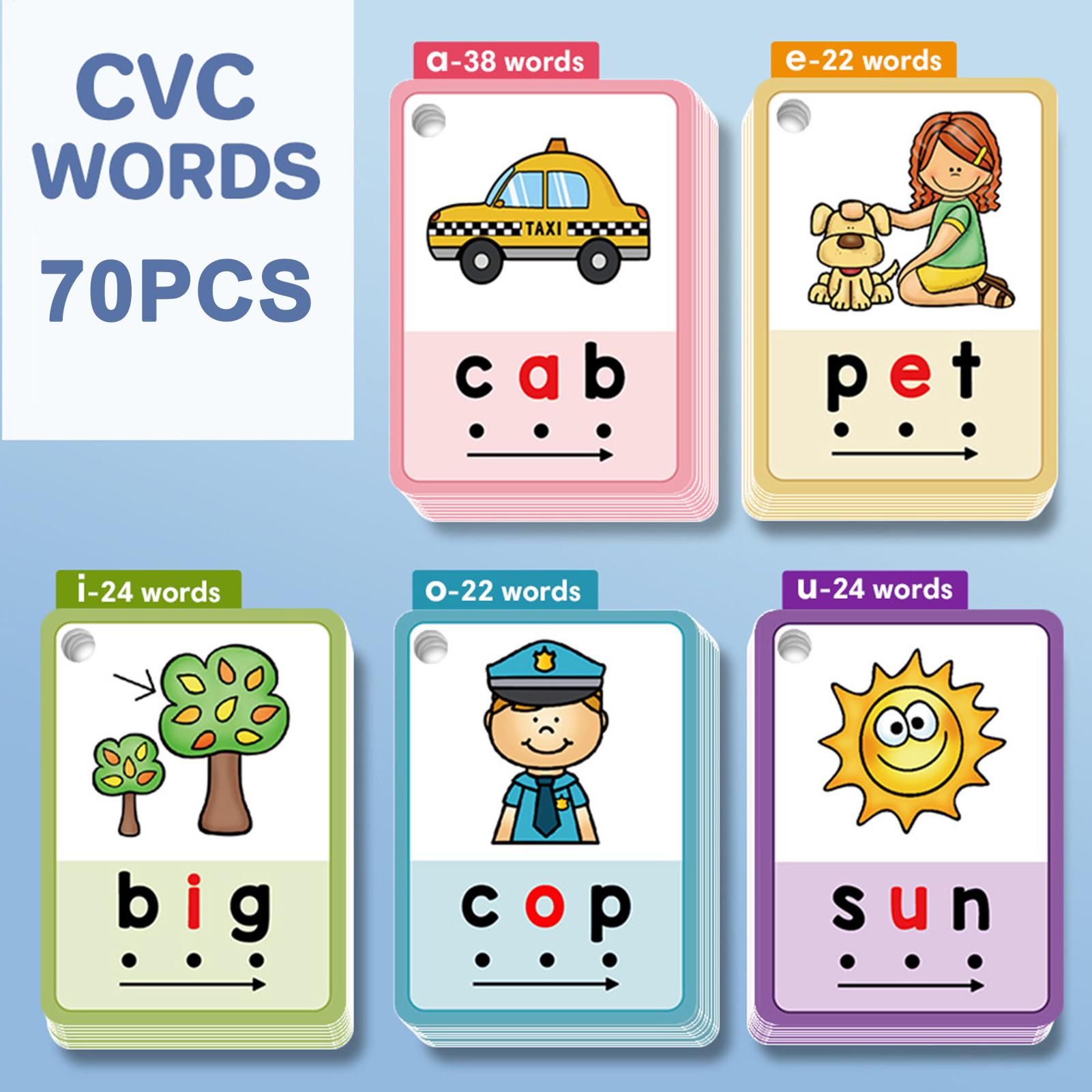 Phonics Flash Cards 70 Pieces  - Educational Flash Card บทวิจารณ์และราคา