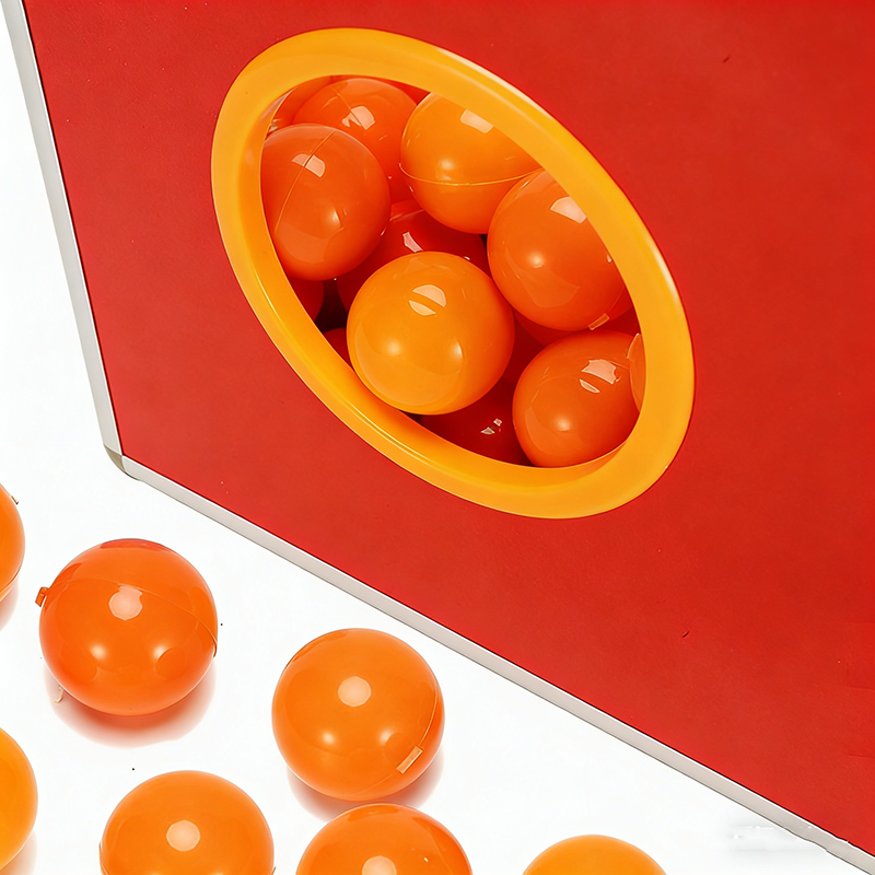 100-500Pcs 4CM Orange Plastic  - Kids Toys Vending Machine บทวิจารณ์และราคา