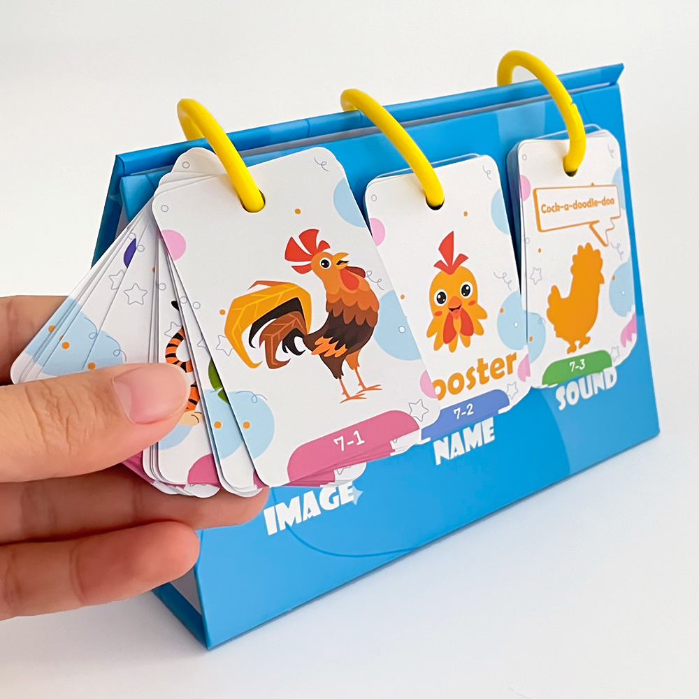 72Pcs Kids Learn Animal Sounds - Educational Flash Card บทวิจารณ์และราคา