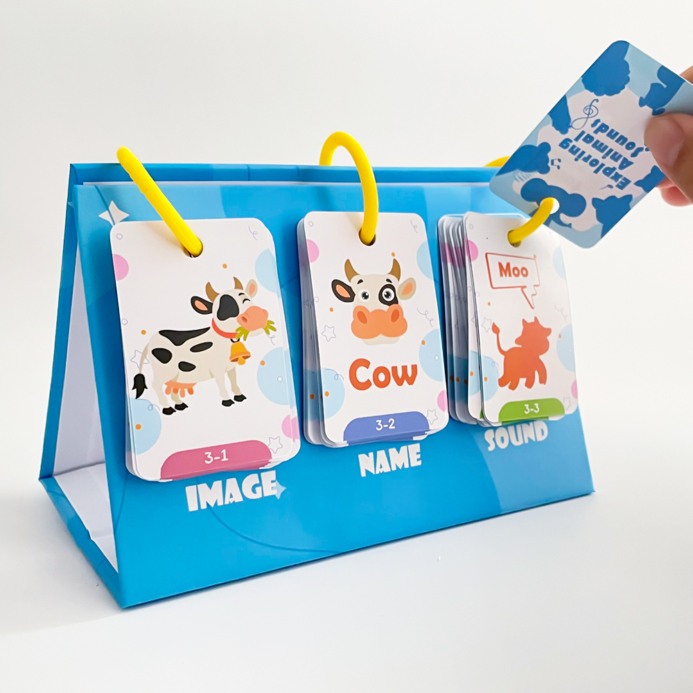 72Pcs Kids Learn Animal Sounds - Educational Flash Card บทวิจารณ์และราคา