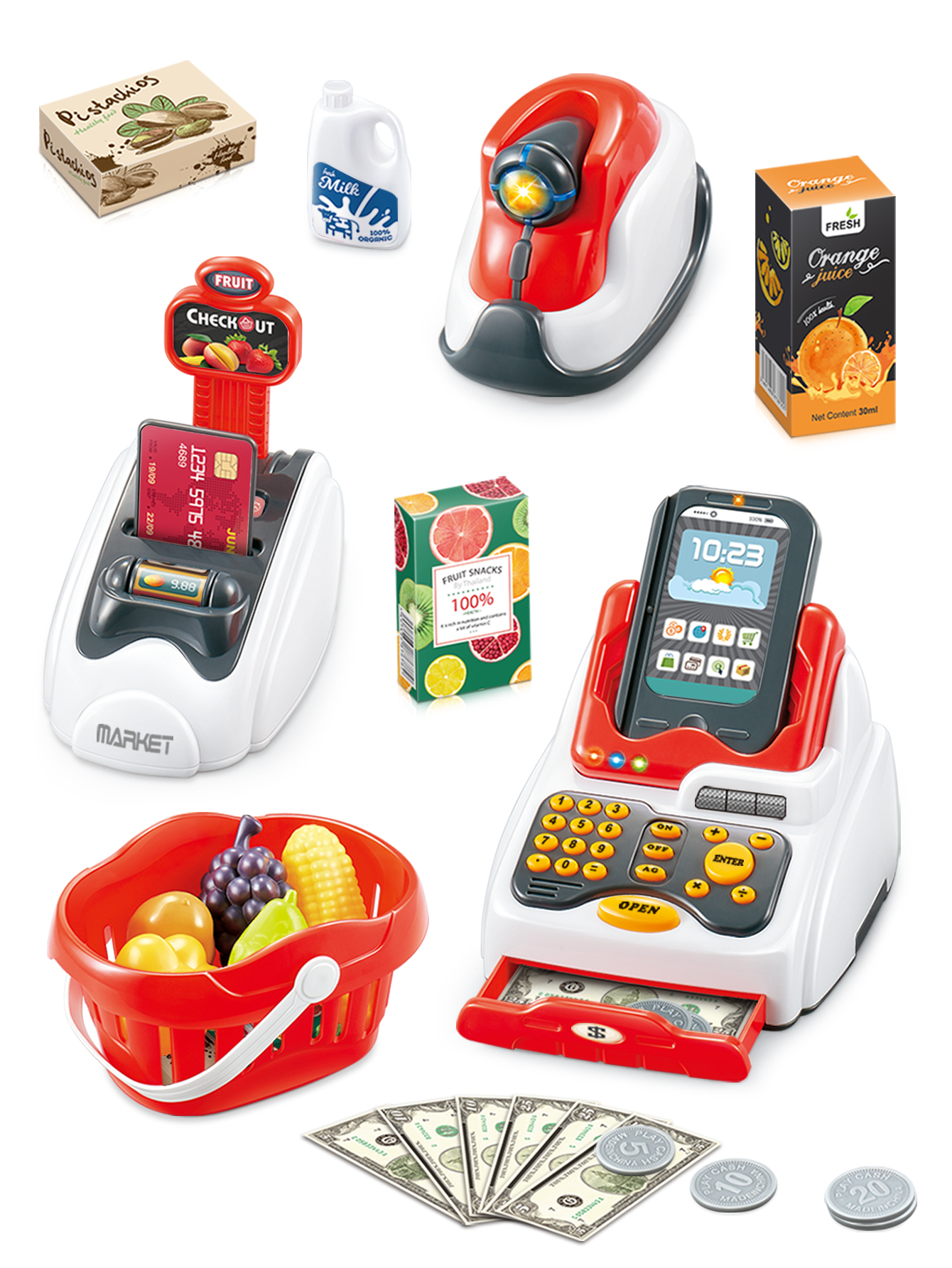 Grocery Store Pretend Play Ele - Kids Toys In Store บทวิจารณ์และราคา
