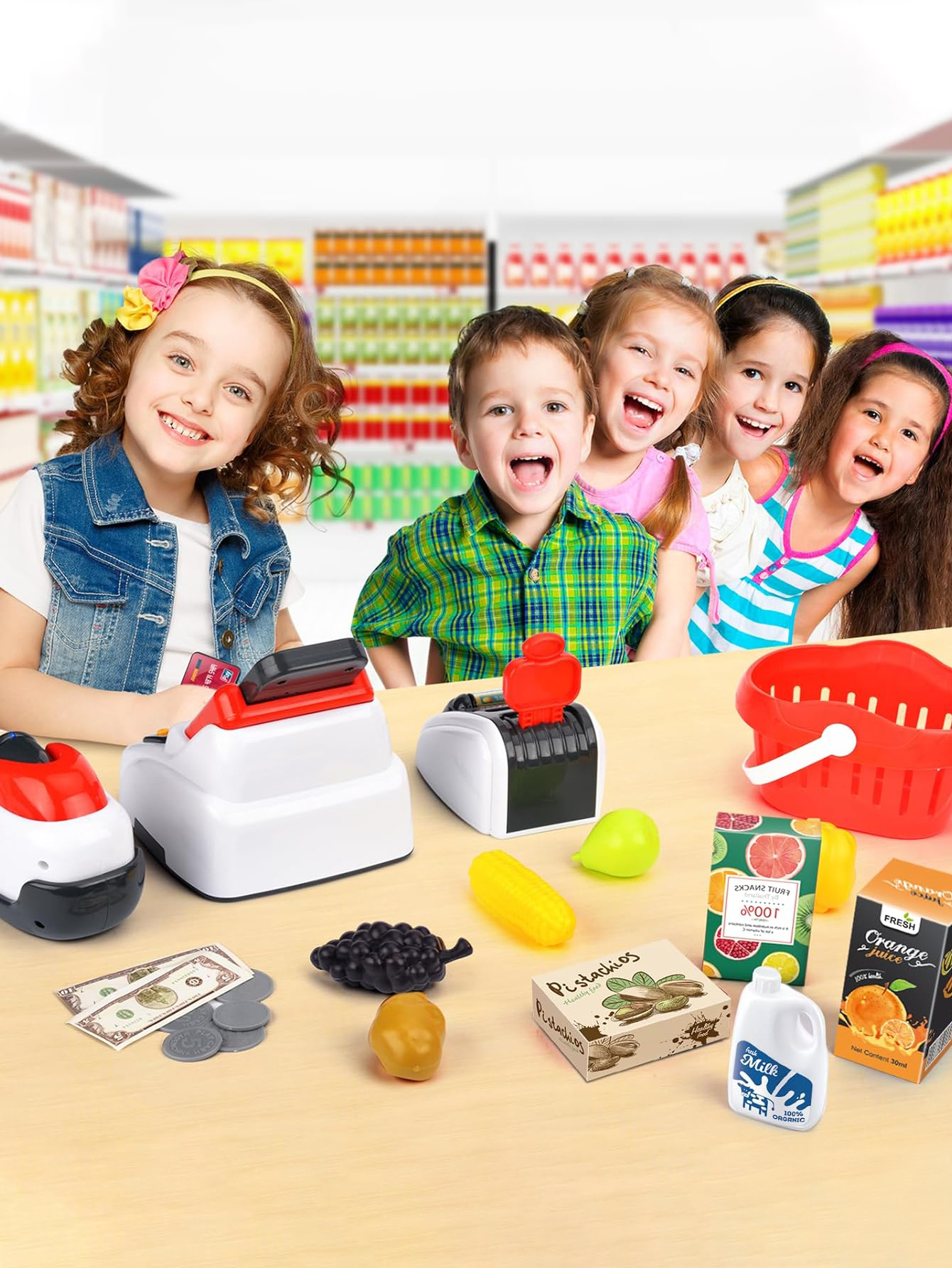 Grocery Store Pretend Play Ele - Kids Toys In Store บทวิจารณ์และราคา