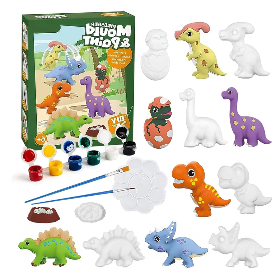 Arts and Crafts Set Painting K - Dinosaur Figurine Set บทวิจารณ์และราคา