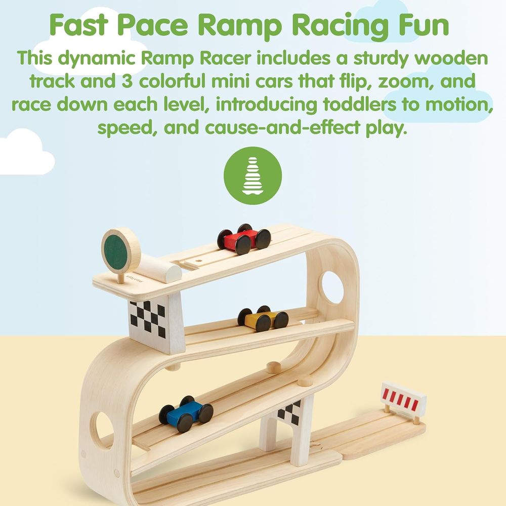 Wooden p Racer or Kids | Monto - Kids Toys Cars บทวิจารณ์และราคา