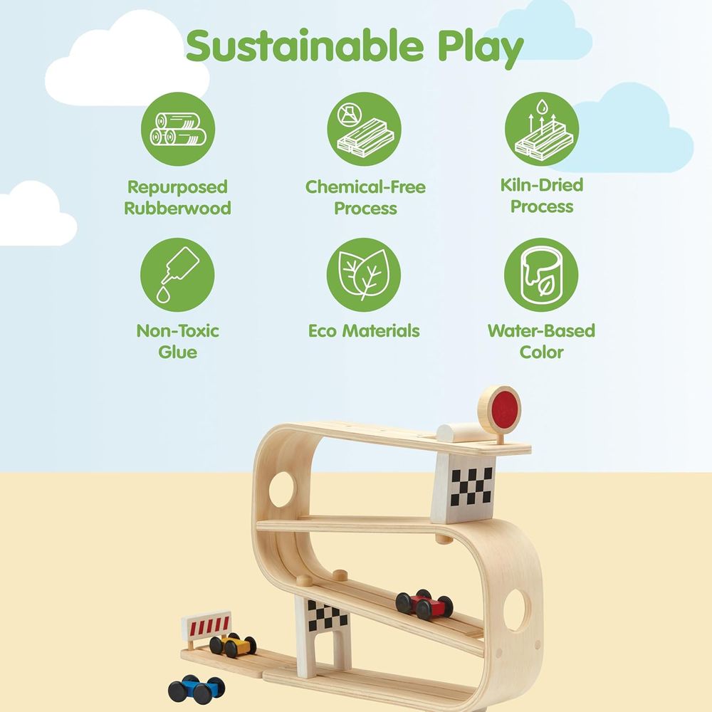 Wooden p Racer or Kids | Monto - Kids Toys Cars บทวิจารณ์และราคา