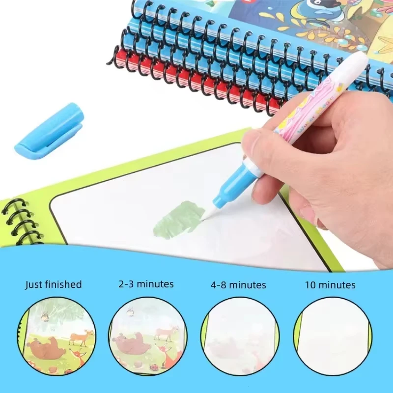 Kids Graffiti Coloring Water P - Dinosaur Figurine Set บทวิจารณ์และราคา