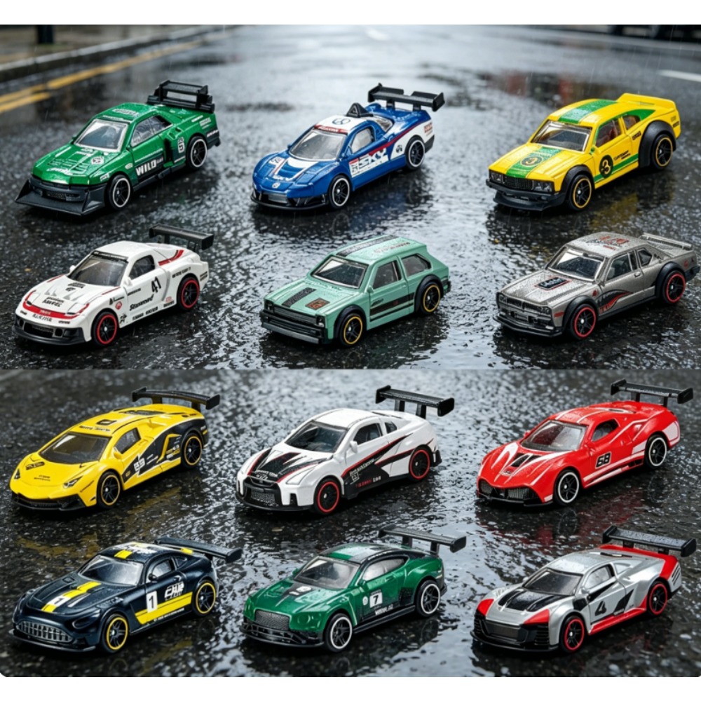 1:64 Alloy Racing Car 6Pcs Set - Kids Toys Vending Machine บทวิจารณ์และราคา