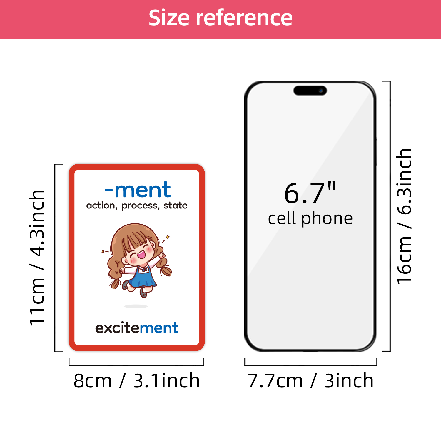 15pcs Double-Sided Prefixes an - Educational Flash Card บทวิจารณ์และราคา