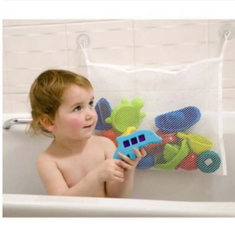 Baby Bathroom Mesh Bath Bag Ki - Kids Toys Basket บทวิจารณ์และราคา