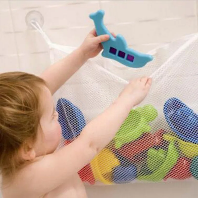 Baby Bathroom Mesh Bath Bag Ki - Kids Toys Basket บทวิจารณ์และราคา