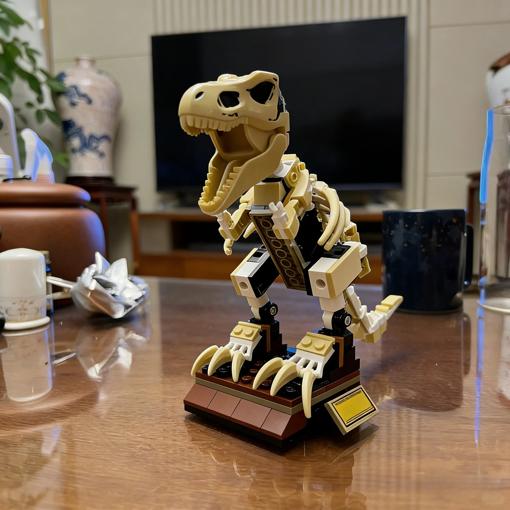 Fossil Skeleton of Dinosaur 76 - Dinosaur Figurine Set บทวิจารณ์และราคา