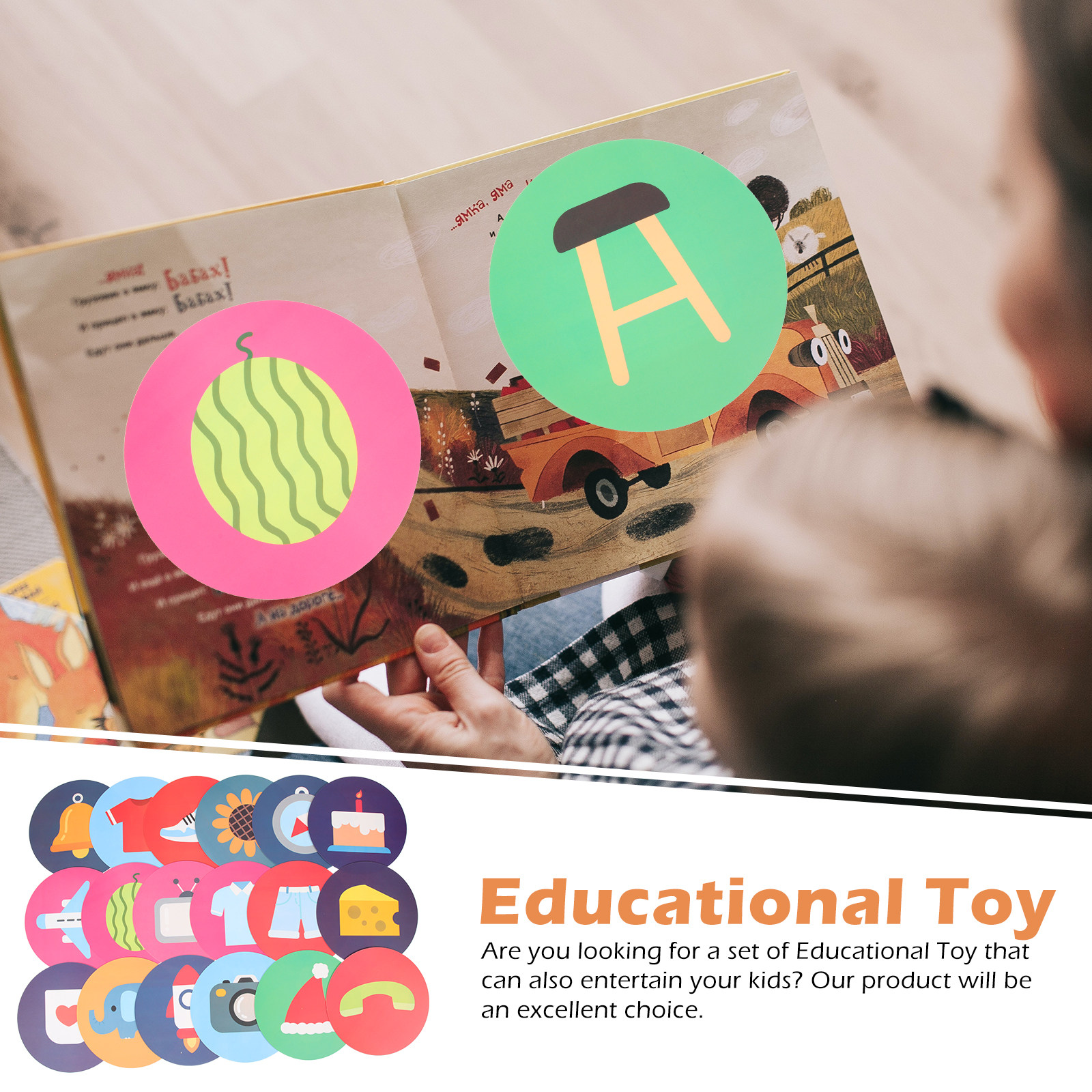 2Sets Visual Stimulate Flash C - Educational Flash Card บทวิจารณ์และราคา