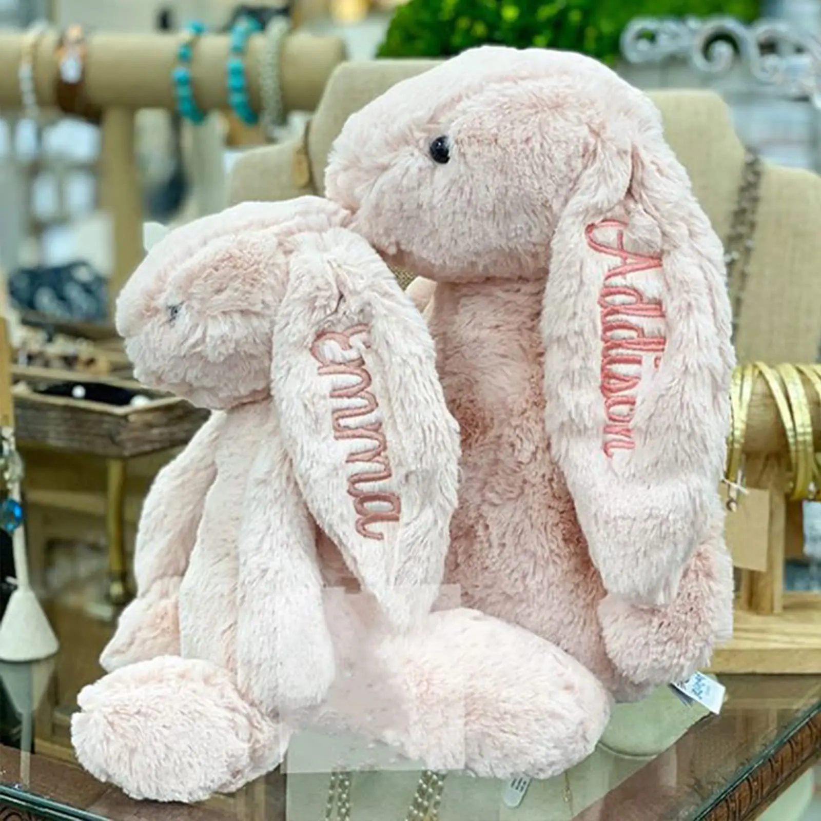Embroidered Plush Bunny toys P - Kids Toys Names บทวิจารณ์และราคา