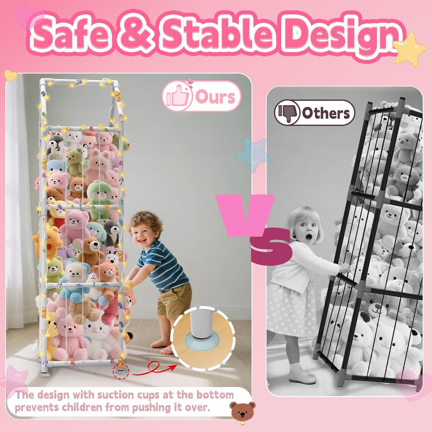 Stuffed Animal Storage with Su - Kids & Toys Expo Saudi Arabia บทวิจารณ์และราคา
