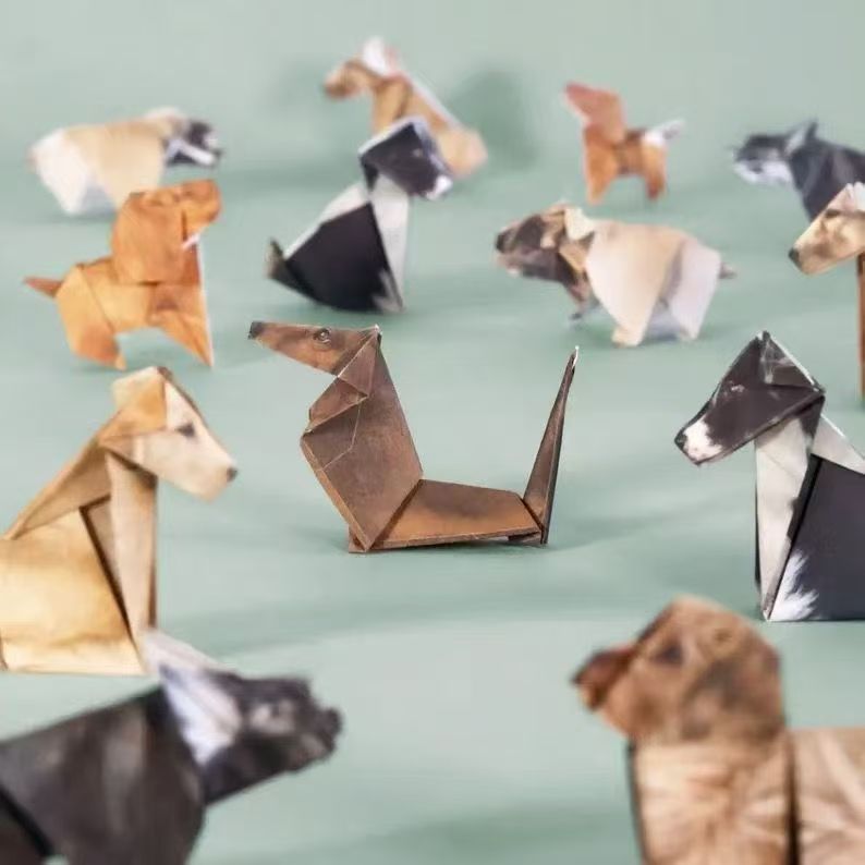 50Pcs 3D Animal DIY Origami Pa - Dinosaur Figurine Set บทวิจารณ์และราคา