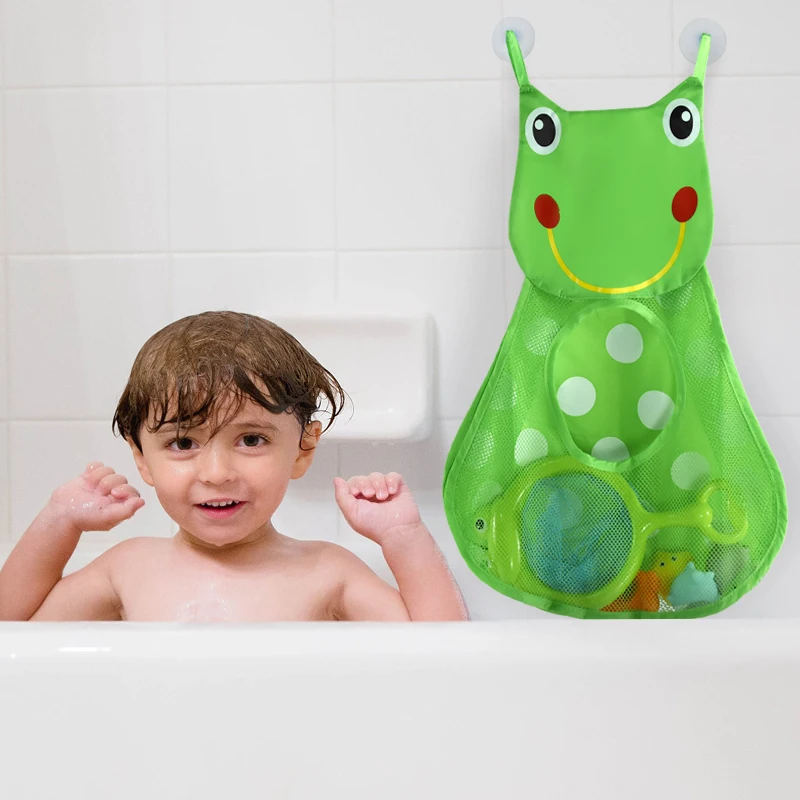 Baby Bathroom Mesh Bag Cartoon - Kids Toys Basket บทวิจารณ์และราคา