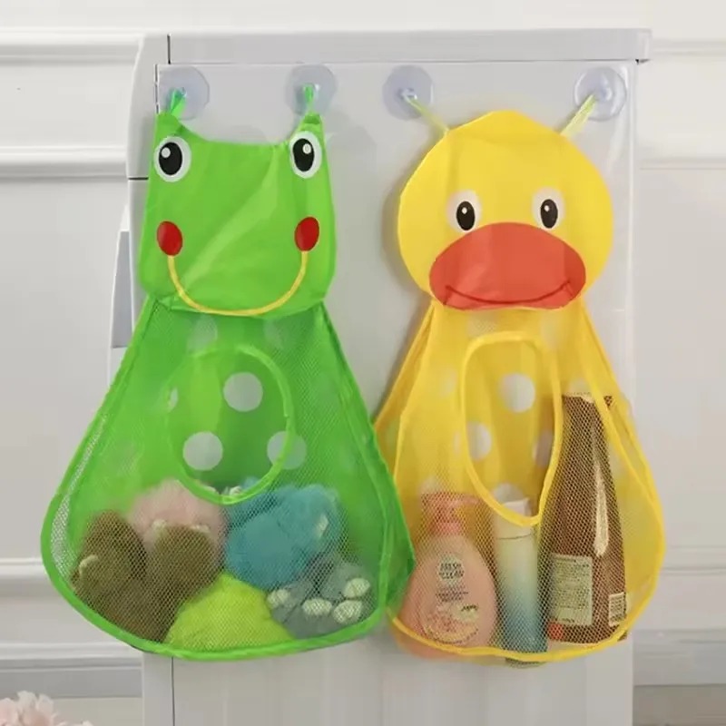 Baby Bathroom Mesh Bag Cartoon - Kids Toys Basket บทวิจารณ์และราคา