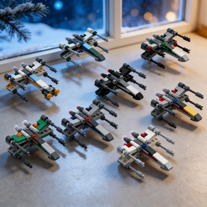700pcs MOC Star Battle T X Win - Kids Toys Start With X บทวิจารณ์และราคา
