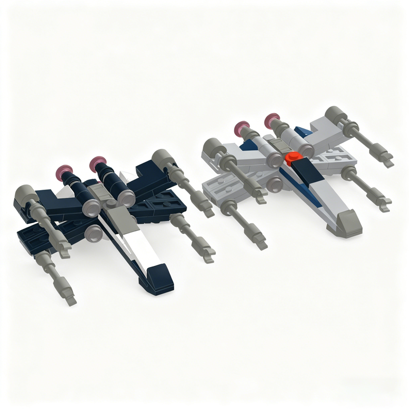 700pcs MOC Star Battle T X Win - Kids Toys Start With X บทวิจารณ์และราคา