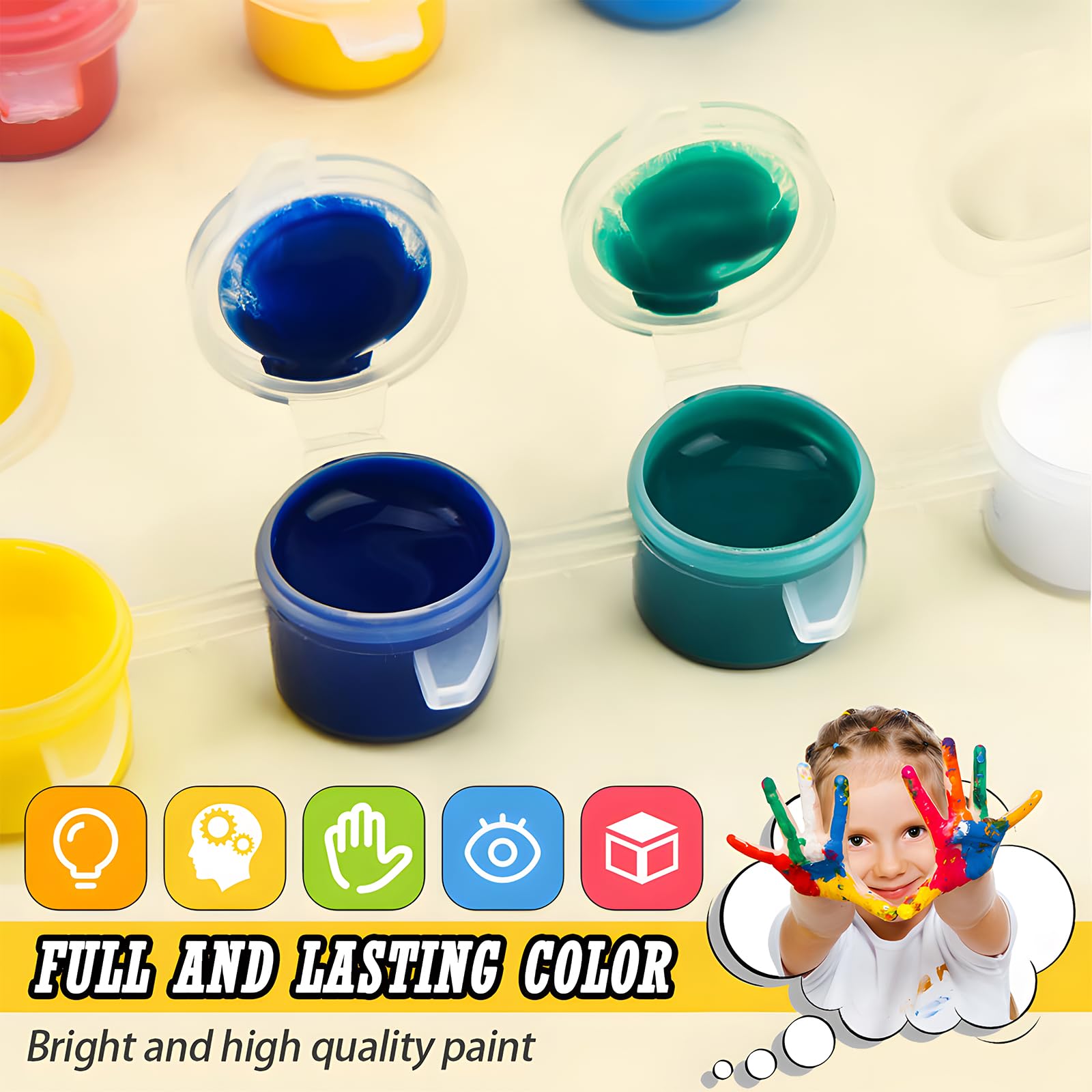 Kids Arts and Crafts Set Paint - Dinosaur Figurine Set บทวิจารณ์และราคา