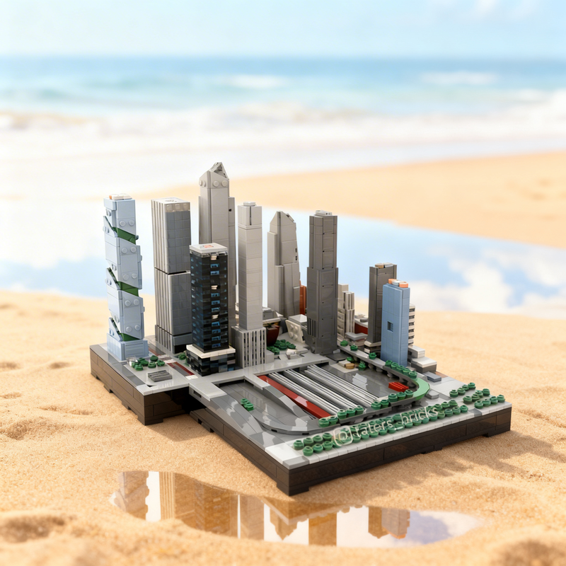 4386pcs MOC Hudson Yards NYC A - Kids Toys Nyc บทวิจารณ์และราคา