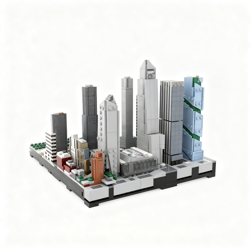 4386pcs MOC Hudson Yards NYC A - Kids Toys Nyc บทวิจารณ์และราคา