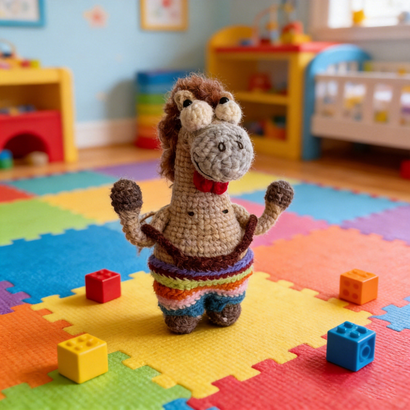 Custom Name Crochet Horse Plus - Kids Toys Names บทวิจารณ์และราคา
