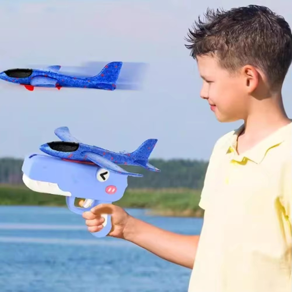 Dinosaur Foam Airplane Launche - Catapult Launcher Toy บทวิจารณ์และราคา