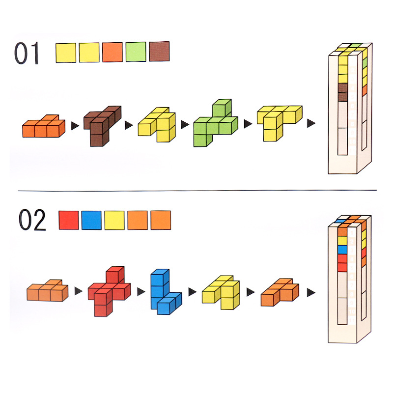 Tower Block Wooden Blocks Educ - Kids Toys Now บทวิจารณ์และราคา
