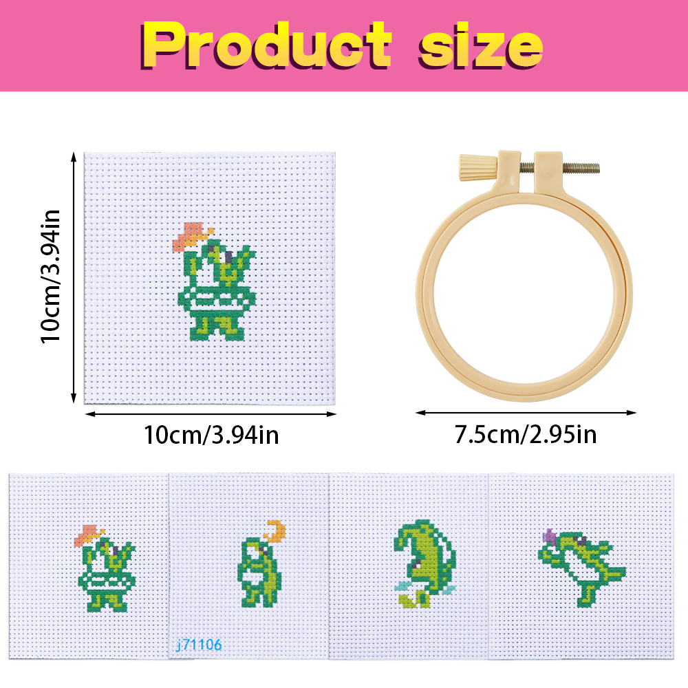 4pcs Embroidery Starter Kit DI - Kids & Toys Expo Saudi Arabia บทวิจารณ์และราคา