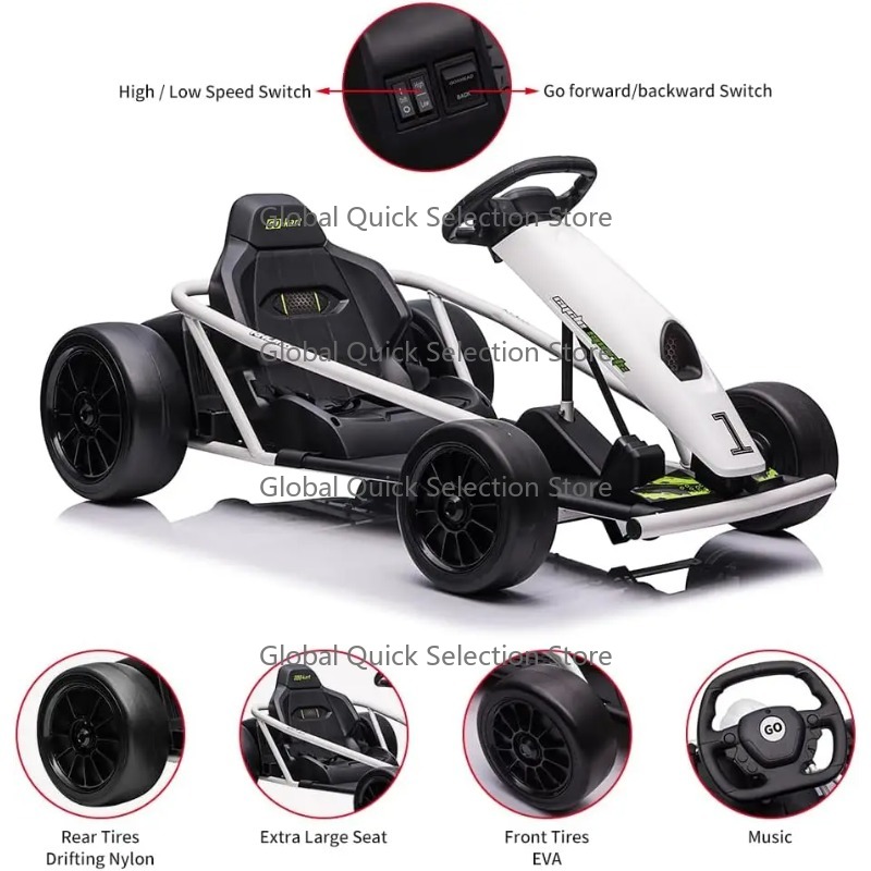 Ride on Go Kart for Teens 24v  - Kids Toys Start With X บทวิจารณ์และราคา